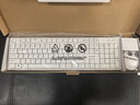 联想（Lenovo）无线键盘鼠标套装 无线键鼠套装 办公鼠标键盘套装 MK23白色 电脑键盘笔记本键盘 实拍图