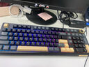 京东京造JZ990Pro三模无线蓝牙有线办公游戏键盘电竞PBT键帽RGB送男友独立数字区续航外设机械键盘鎏金黑 实拍图