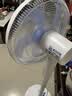 艾美特（AIRMATE）16寸五叶直流落地扇家用电风扇大风量机械立式落地扇轻音节能柔风定时风扇落地式风扇 FS40-RD120 实拍图