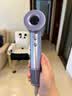 美的（Midea）高速电吹风 39亿等离子护发吹风机 大功率负离子吹风筒 智能数显屏FG505紫 生日礼物 实拍图