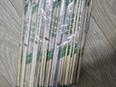 WANIOT一次性筷子卫生家用饭店商用一次性筷子头外卖打包卫生竹筷子批发 直径5.0mm*长19.5cm 100双 实拍图