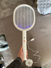 榄菊电蚊拍充电式家用强力灭蚊灯灭蚊拍紫光诱蚊带底座灭蚊器灯拍两用 实拍图