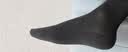 棉竹屋袜子男中筒袜7A抗菌夏季薄款防臭吸汗网眼纯棉黑色男士西装袜6双 实拍图