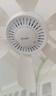 艾美特（AIRMATE）小吊扇学生宿舍床上电风扇大风力小风扇蚊帐扇微风吊扇电扇 标准款+2米定时线 标准款 实拍图