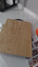 京东京造 菜板 砧案板切菜家用双面厨房竹板【天然楠竹】38*28*1.7cm 实拍图