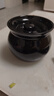 瓦罐煨汤炖盅家用商用隔水炖一人蒸蛋带盖炖罐沙县小吃陶瓷煲汤罐 【黑色】单个装 500ml 实拍图