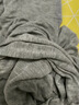 优衣库女装HEATTECH EXTRA WARM混纺高领T恤/长袖9%羊绒478954 478954/03灰色 M 实拍图