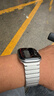 JINGZ适用苹果手表iwatch s10/s11表带纯钛金属ultra3/2钛合金apple watch磁吸9/8/7/6米兰尼斯夏季男女 新【钛金色】纯钛丨磁吸45/46/44/49mm 实拍图