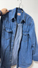 Levi's李维斯女士美式复古简约通勤经典翻领宽松蓝色牛仔衬衫 浅蓝色第二批 M 实拍图