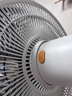 美的（Midea）【幸运草安睡2.0 MAX】一键闪装/直流变频家用轻音电风扇语音遥控落地扇 大风量一级能效卧室电扇 实拍图