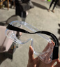 霍尼韦尔（Honeywell）防冲击眼罩LG99100PRO防护眼镜防风花粉尘过敏实验液体喷溅防雾款 实拍图