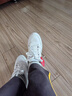 特步情侣男女板鞋小白鞋空军一号春夏透气耐磨百搭运动板鞋休闲鞋 实拍图