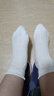浪莎月子袜产妇袜子女纯棉夏季不勒脚白色袜子松口袜中筒孕妇宽口袜 实拍图