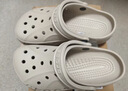 卡骆驰（CROCS）贝雅洞洞鞋男鞋女鞋轻便耐磨一脚蹬拖鞋休闲鞋百搭花园鞋|10126 卵石色-2V3 43 (270mm) 实拍图