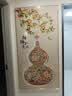 瑞尚（RUISHANG） 玄关装饰画现代简约轻奢入户正对门走廊挂画竖版客厅过道壁画 温馨花语 90*180/烤瓷镶钻+铝合金边框 实拍图