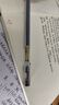爱好（AIHAO）签字笔0.35MM黑色全芯大容量中性笔签字笔一次性水性笔碳素中性笔办公用品黑笔12支 8763 实拍图