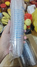 拜杰一次性杯子航空杯饮水杯啤酒白酒杯硬塑料茶杯台阶杯150ML*100只 实拍图