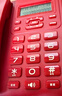 中诺电话机家用固定电话座机免提通话铃声静音/关闭功能 来电拒接 商务办公室家庭酒店老人前台W099A红 实拍图