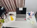 汤能优品电脑桌台式家用电竞游戏桌简约卧室书桌办公学习桌学生写字小桌子 单桌-暖白100*60【C型加固结构】 实拍图