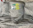 史努比（SNOOPY）童装儿童裤子男童卫裤中大童运动裤春装 COOLOFF/灰色 150 实拍图