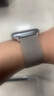 Apple/苹果 Watch S11 智能手表GPS+蜂窝款46毫米深空灰色铝金属表壳黑色运动型表带S/M MFDD4CH/B 实拍图