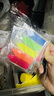 金值 1700枚透明防水索引标签贴纸指示荧光膜标记彩色便签小条便利贴书签记号分类引索分页粘性强N次贴 实拍图