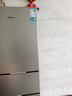 海信256L三门小冰箱风冷无霜小户型租房宿舍家用电冰箱灰色一级能效252升级款BCD-256E3SRNKD 实拍图