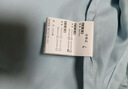 洁丽雅（Grace）100%纯棉床单A类7A抗菌全棉双人被单床单单件 200*230cm 水绿 实拍图