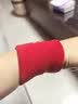 安德玛（Under Armour）护腕运动健身腕巾带羽毛球篮排网球腱鞘炎医手腕扭伤用护具 红色 实拍图