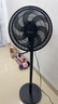 美的（Midea）【超级单品】七叶轻音立式电风扇家用柔风落地扇台式桌面小型风扇大风量节能摇头宿舍电扇 SAF30AB 实拍图