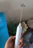 电动打奶泡器咖啡打泡器家用迷你牛奶搅拌器手持无线打蛋器 绅士黑【三挡调速 快速打发】 1个 实拍图
