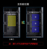 先马（SAMA）黑洞X 吸音降噪eatx电脑机箱台式机 标配4把14cm风扇/四面吸音棉/双360水冷位/支持4090显卡竖装 实拍图