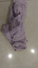 蕉内300S女士堆堆袜子配勃肯鞋春夏中筒透气10A抗菌防臭4双 条纹奶油蓝+花朵粉紫+心形樱粉+杏仁奶白 4双 均码 实拍图