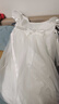 罗蒙毕业演出主持人礼服女童毕业白色公主裙生日花童钢琴 长款 150 实拍图