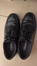 奥康（Aokang）男鞋男士商务休闲鞋英伦舒适低帮圆头系带皮鞋 黑色39码 实拍图