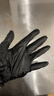 英科医疗（INTCO）一次性手套丁腈100只大码食品级厨房耐用家务黑色丁晴橡胶手套 实拍图