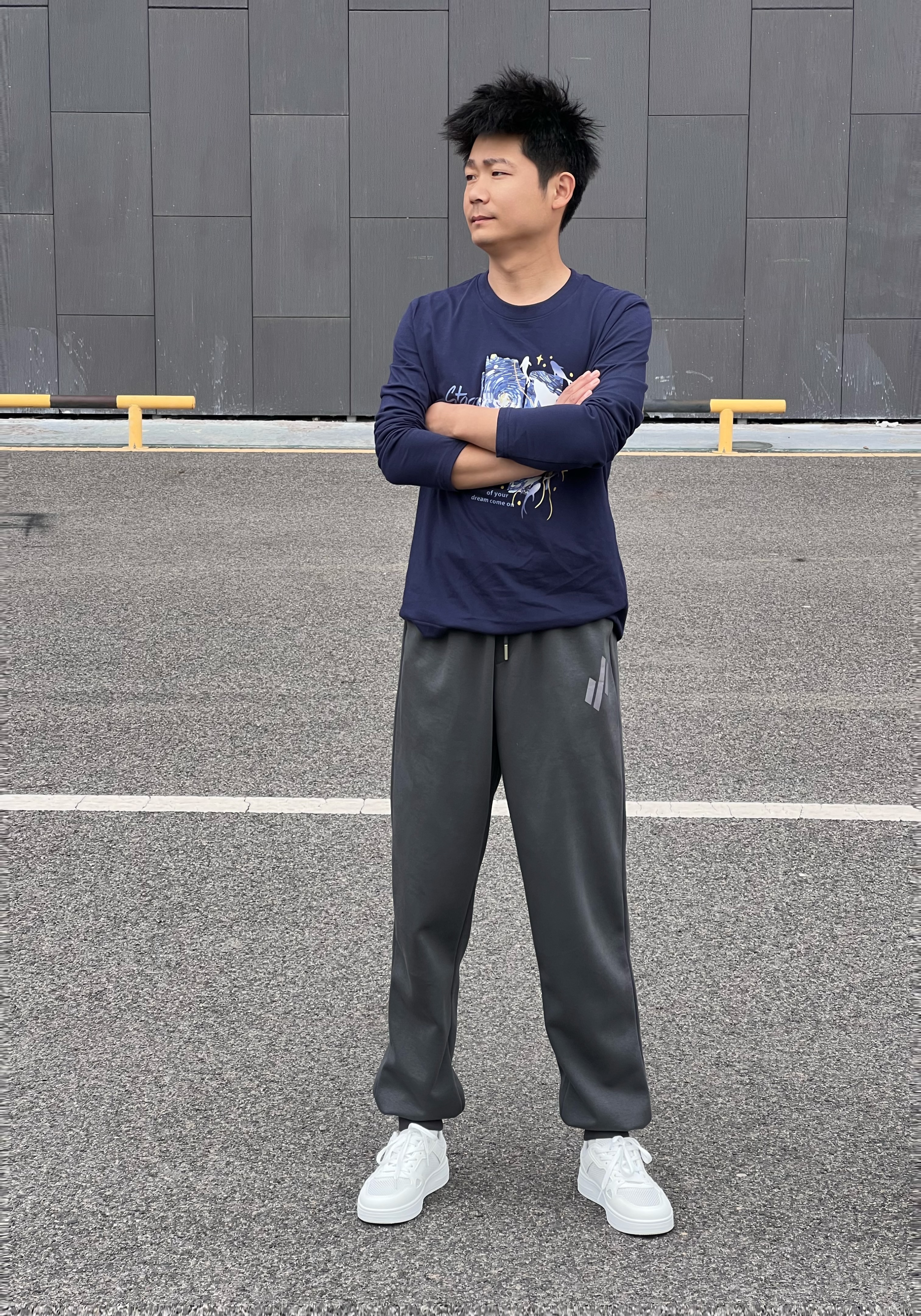 回力男鞋秋季网面透气板鞋男士2026新款百搭小白鞋薄款软底运动鞋子男 白色 42 实拍图