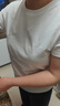 拇指白小T一代纯棉短袖T恤男女26春夏新品休闲小白丅百搭 皓白女款 L 实拍图