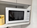 美的（Midea）变频小清新微波炉 液晶屏幕 磨砂面板 小型20L家用 匠心工艺（PM2002） 实拍图