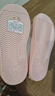 牧童幼儿园鞋春秋款室内鞋男童防撞学步鞋女宝宝小白鞋 白桃粉26 实拍图