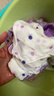 贝瑞加（Babyprints）宝宝内裤4条装女童平角短裤小女孩纯棉面包裤柔软打底裤 紫兔90 实拍图