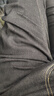 真维斯（Jeanswest）牛仔裤男2026春夏轻商直筒修身牛仔长裤男黑色常规34 实拍图