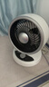 VCJ【德国品牌】空气循环扇电风扇家用台式桌面节能轻音 机械旋钮可摇头3m线 DQ19R 实拍图
