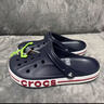 卡骆驰（CROCS）贝雅卡骆班洞洞鞋轻便耐磨一脚蹬休闲鞋女鞋时尚沙滩鞋|205089 深蓝/辣椒红-4CC 43 (270mm) 实拍图