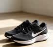 耐克NIKE跑步鞋男透气RUN SWIFT 3运动鞋春夏款DR2695-002黑白40.5 实拍图