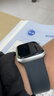 倍思苹果手表膜 适用apple watch s9保护膜s8/s7无尘仓自动贴超薄高清防刮防指纹全覆盖曲面微晶膜45MM 实拍图