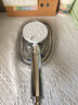 Rosecret【德国】增压淋浴花洒喷头全套强劲家用多功能洗澡手持莲蓬喷头 【星光银】单喷头+1.5米防爆软管丨浴室浴霸带软管 硅胶出水孔密集大出水量畅享淋浴 实拍图