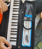 奇美37键专业级马卡龙色学生成人口风琴（马卡龙黑、赠音符贴及吹管） 实拍图