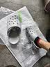 卡骆驰（CROCS）洞洞鞋经典款Clog檀健次同款男士夏季新款拖鞋凉鞋沙滩鞋女10001 10001-1FT-经典Clog/大气灰 41-42 (260mm) 实拍图