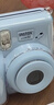 INSTAX富士instax立拍立得 一次成像相机 miniSE（mini7+升级款）蓝色 实拍图